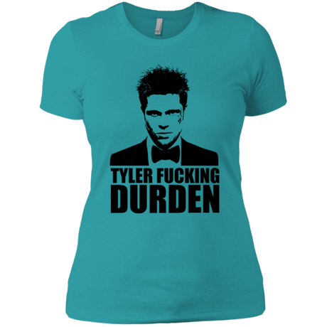 T-Shirts Tahiti Blue / X-Small Tyler Fucking Durden Women's Premium T-Shirt
