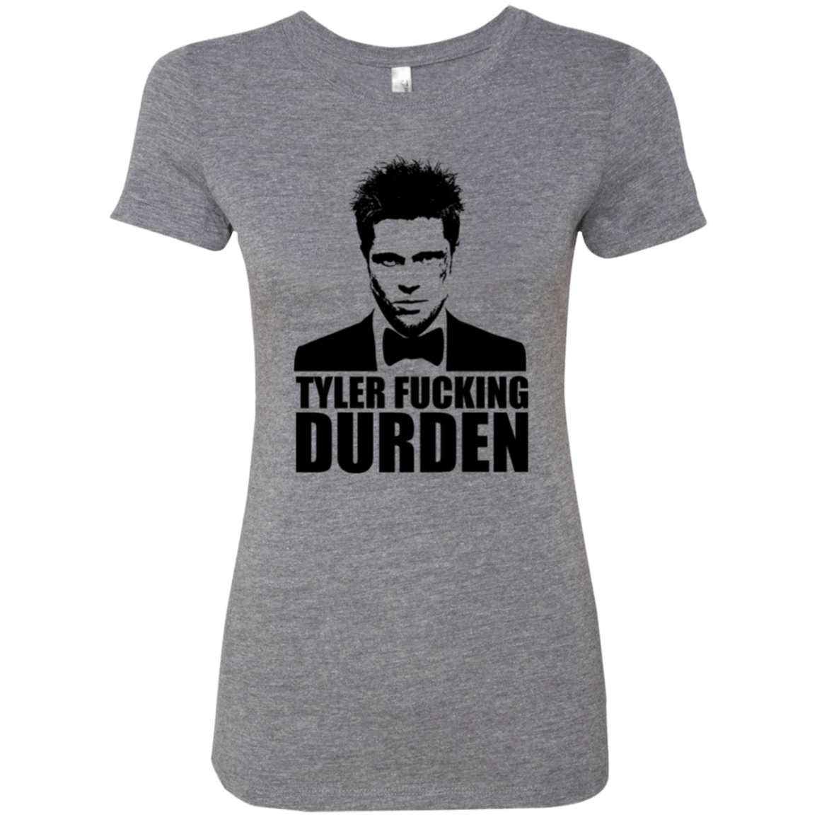 T-Shirts Premium Heather / Small Tyler Fucking Durden Women's Triblend T-Shirt