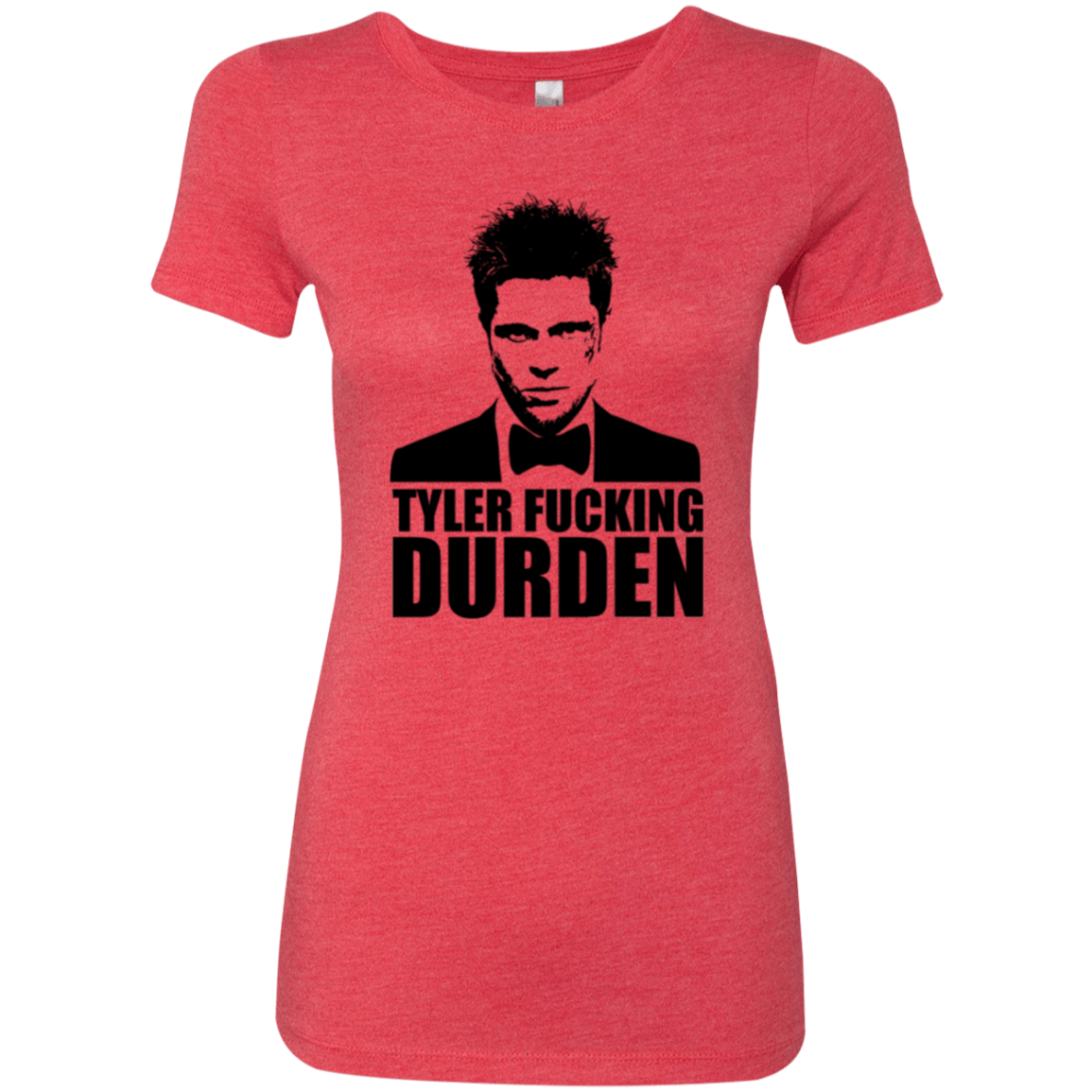 T-Shirts Vintage Red / Small Tyler Fucking Durden Women's Triblend T-Shirt
