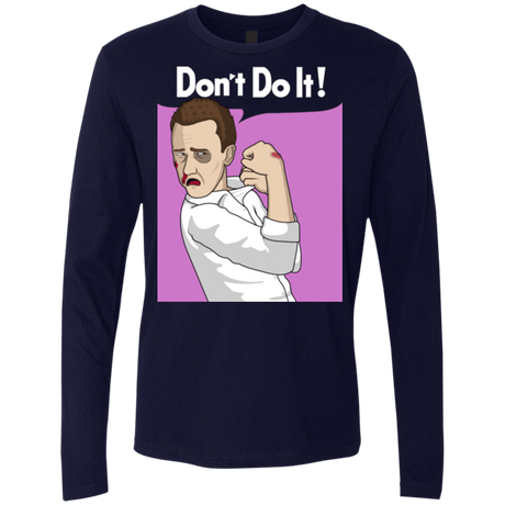 T-Shirts Midnight Navy / Small Tyler Men's Premium Long Sleeve