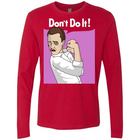 T-Shirts Red / Small Tyler Men's Premium Long Sleeve