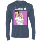 T-Shirts Indigo / X-Small Tyler Triblend Long Sleeve Hoodie Tee