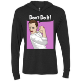 T-Shirts Vintage Black / X-Small Tyler Triblend Long Sleeve Hoodie Tee