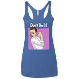 T-Shirts Vintage Royal / X-Small Tyler Women's Triblend Racerback Tank