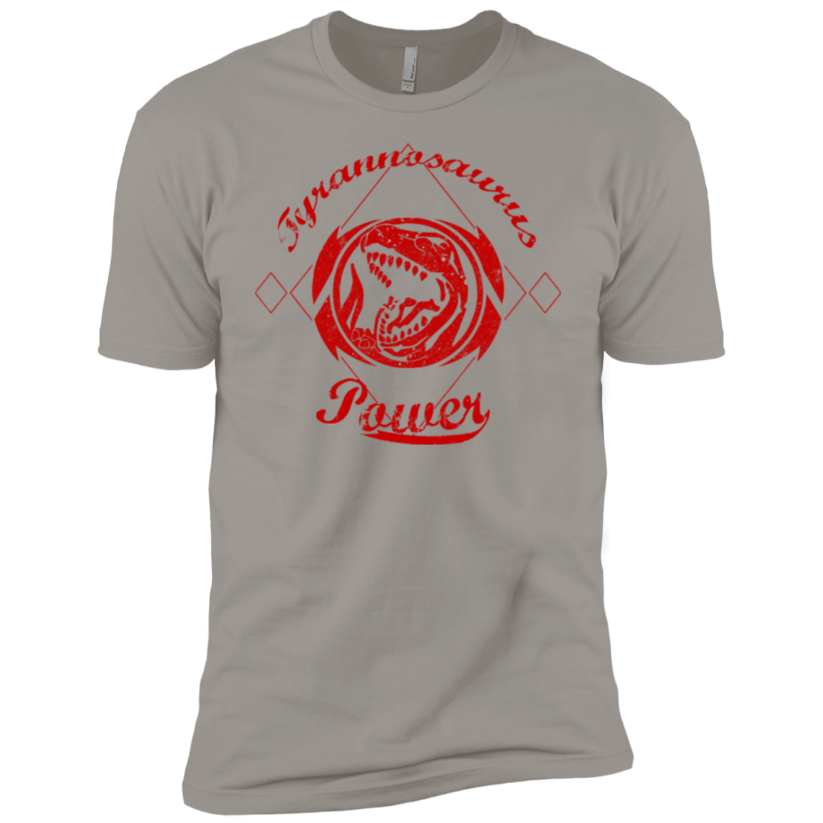 T-Shirts Light Grey / YXS Tyrannosaurus Boys Premium T-Shirt