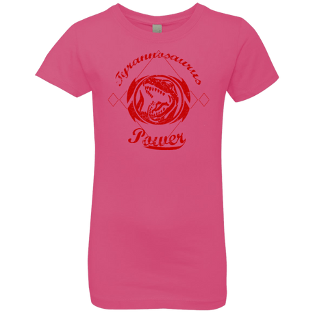 T-Shirts Hot Pink / YXS Tyrannosaurus Girls Premium T-Shirt