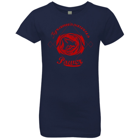 T-Shirts Midnight Navy / YXS Tyrannosaurus Girls Premium T-Shirt