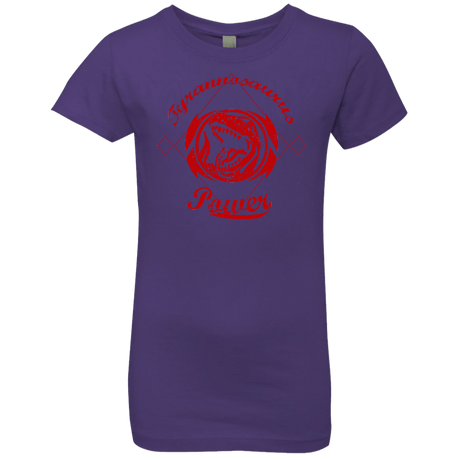T-Shirts Purple Rush / YXS Tyrannosaurus Girls Premium T-Shirt