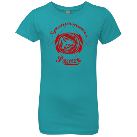 T-Shirts Tahiti Blue / YXS Tyrannosaurus Girls Premium T-Shirt