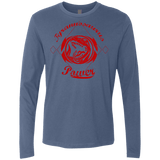 T-Shirts Indigo / Small Tyrannosaurus Men's Premium Long Sleeve
