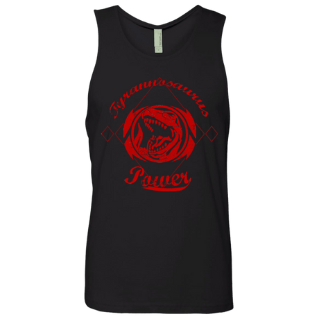 T-Shirts Black / Small Tyrannosaurus Men's Premium Tank Top