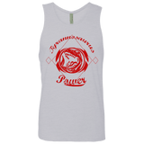 T-Shirts Heather Grey / Small Tyrannosaurus Men's Premium Tank Top