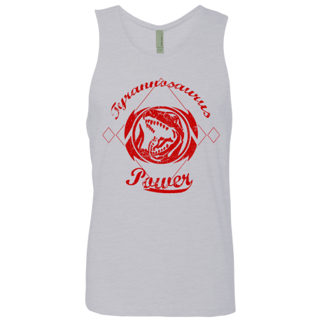 T-Shirts Heather Grey / Small Tyrannosaurus Men's Premium Tank Top
