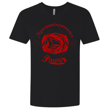 T-Shirts Black / X-Small Tyrannosaurus Men's Premium V-Neck