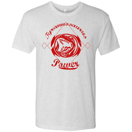 T-Shirts Heather White / Small Tyrannosaurus Men's Triblend T-Shirt