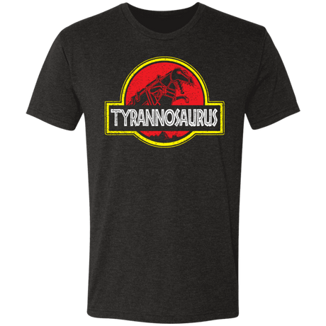 T-Shirts Vintage Black / S Tyrannosaurus Men's Triblend T-Shirt