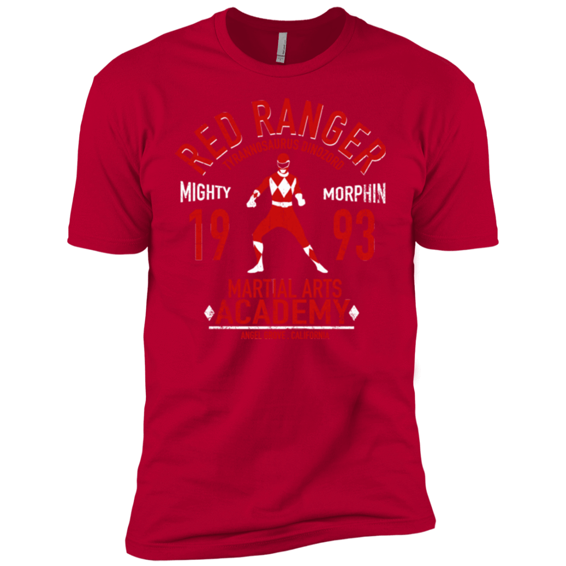 T-Shirts Red / YXS Tyrannosaurus Ranger (1) Boys Premium T-Shirt