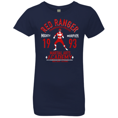 T-Shirts Midnight Navy / YXS Tyrannosaurus Ranger (1) Girls Premium T-Shirt