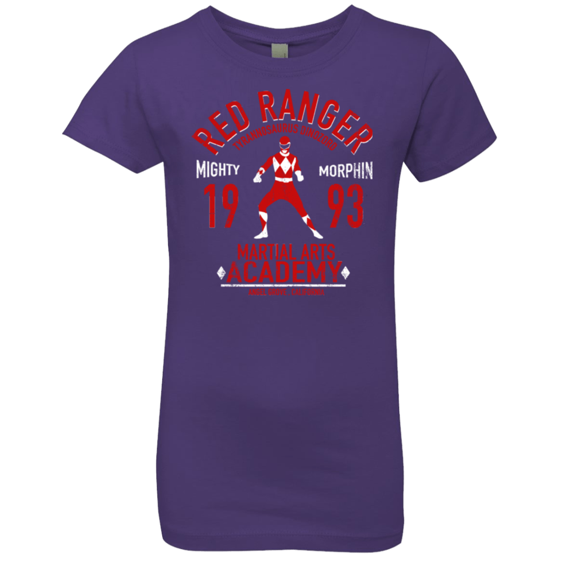 T-Shirts Purple Rush / YXS Tyrannosaurus Ranger (1) Girls Premium T-Shirt