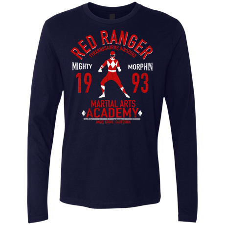 T-Shirts Midnight Navy / Small Tyrannosaurus Ranger (1) Men's Premium Long Sleeve