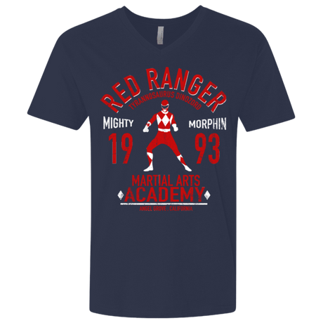 T-Shirts Midnight Navy / X-Small Tyrannosaurus Ranger (1) Men's Premium V-Neck