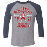 T-Shirts Premium Heather/ Vintage Navy / X-Small Tyrannosaurus Ranger (1) Men's Triblend 3/4 Sleeve