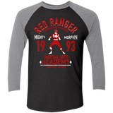 T-Shirts Vintage Black/Premium Heather / X-Small Tyrannosaurus Ranger (1) Men's Triblend 3/4 Sleeve