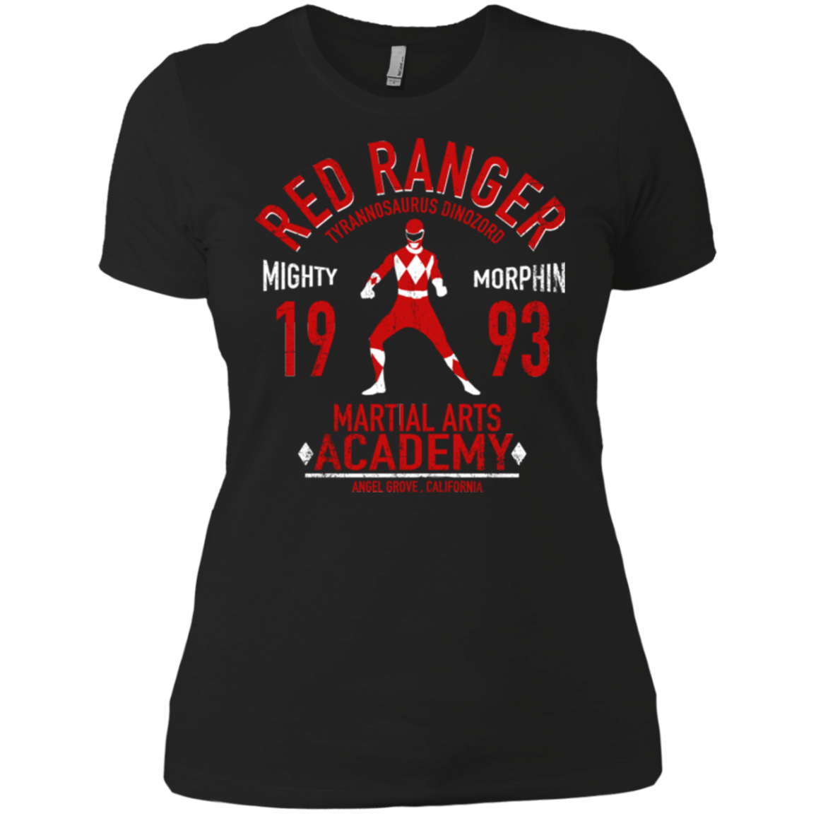 T-Shirts Black / X-Small Tyrannosaurus Ranger (1) Women's Premium T-Shirt