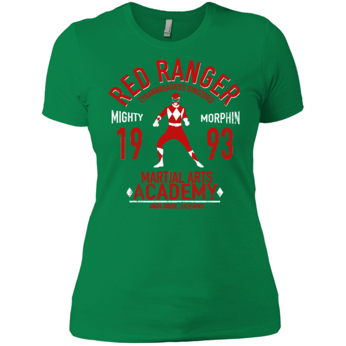 T-Shirts Kelly Green / X-Small Tyrannosaurus Ranger (1) Women's Premium T-Shirt
