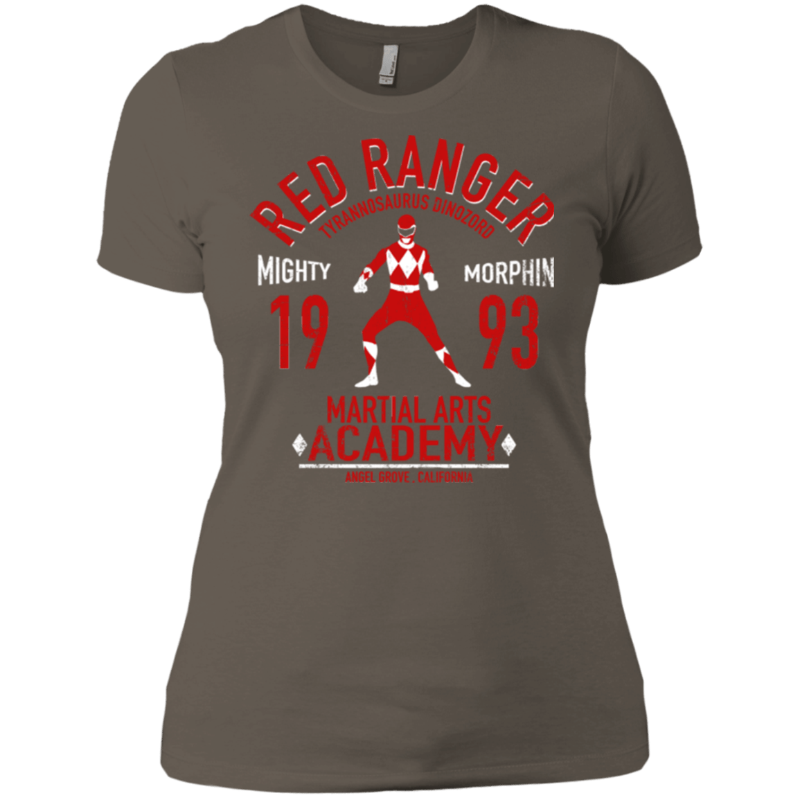 T-Shirts Warm Grey / X-Small Tyrannosaurus Ranger (1) Women's Premium T-Shirt