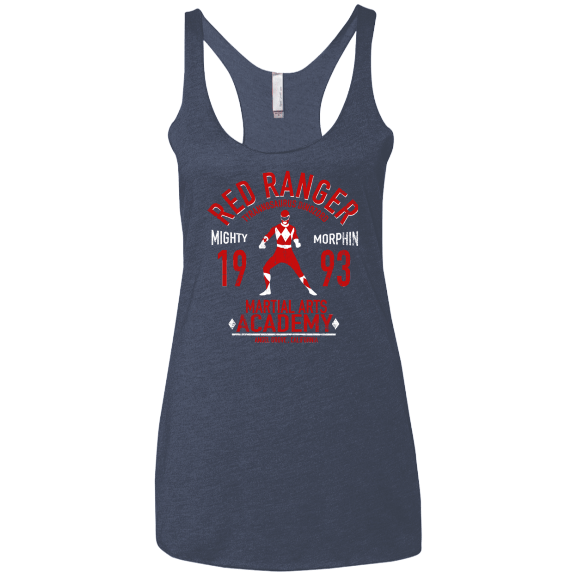 T-Shirts Vintage Navy / X-Small Tyrannosaurus Ranger (1) Women's Triblend Racerback Tank