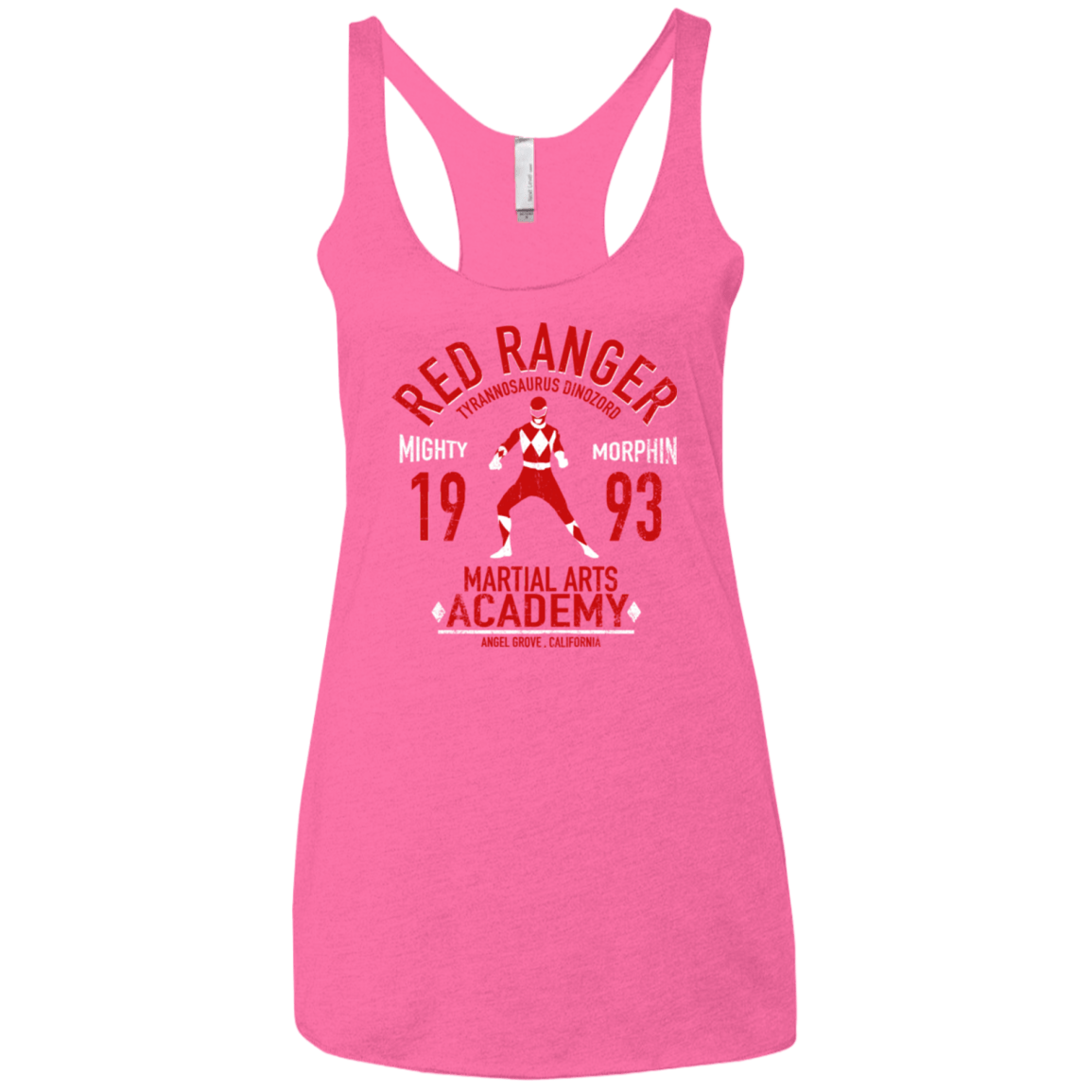 T-Shirts Vintage Pink / X-Small Tyrannosaurus Ranger (1) Women's Triblend Racerback Tank