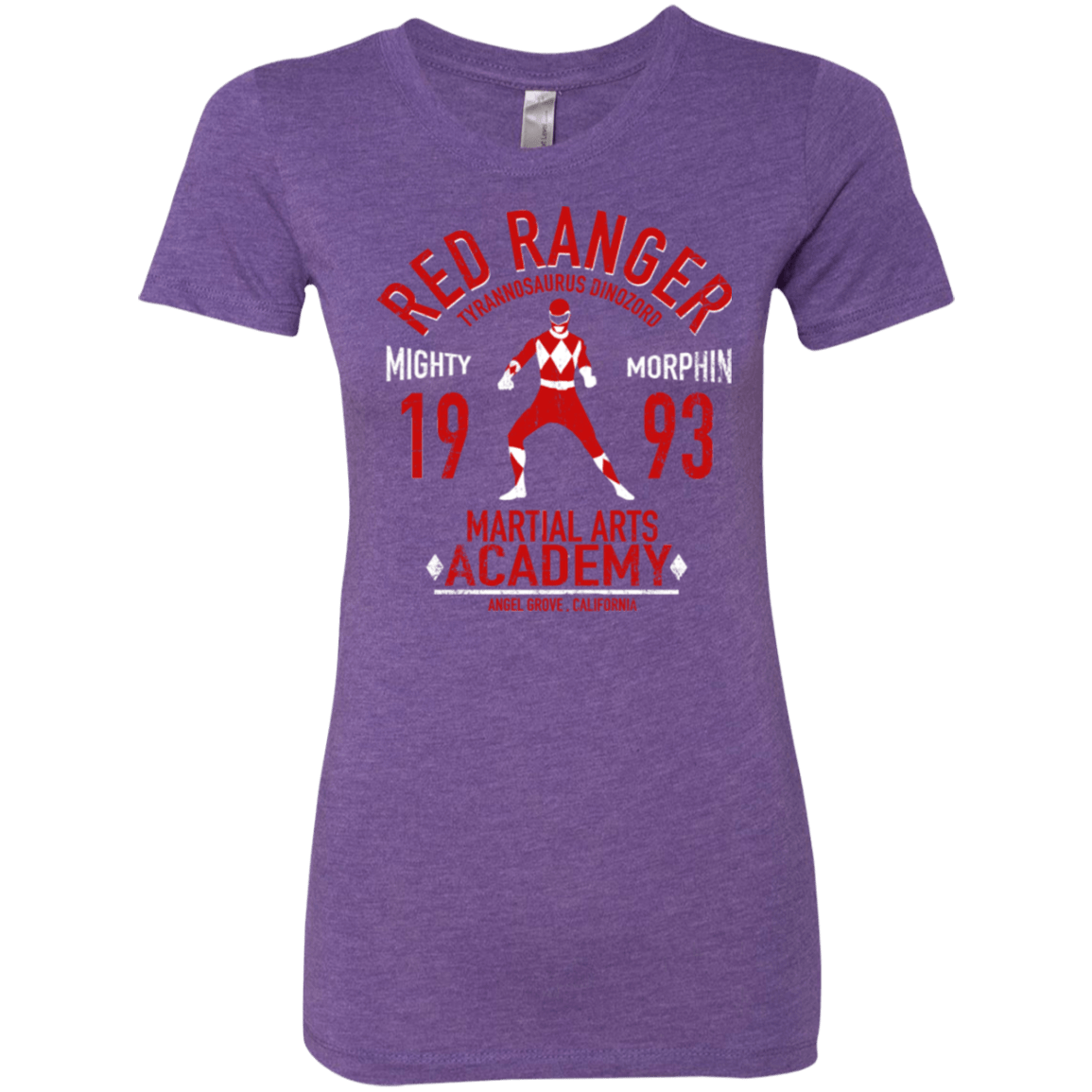 T-Shirts Purple Rush / Small Tyrannosaurus Ranger (1) Women's Triblend T-Shirt