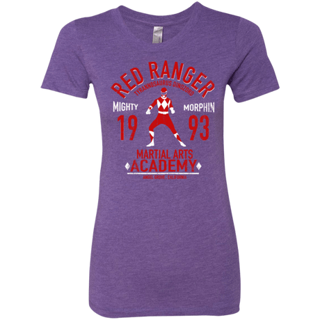 T-Shirts Purple Rush / Small Tyrannosaurus Ranger (1) Women's Triblend T-Shirt