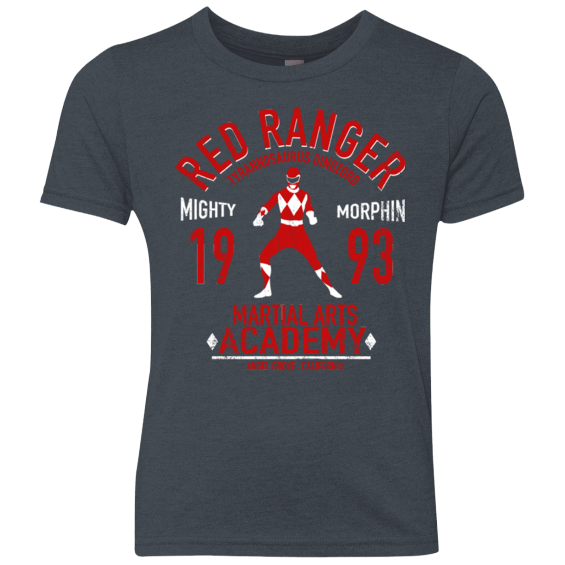 T-Shirts Vintage Navy / YXS Tyrannosaurus Ranger (1) Youth Triblend T-Shirt