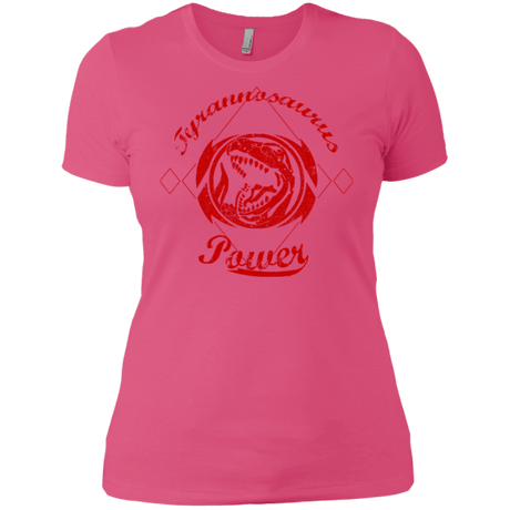 T-Shirts Hot Pink / X-Small Tyrannosaurus Women's Premium T-Shirt