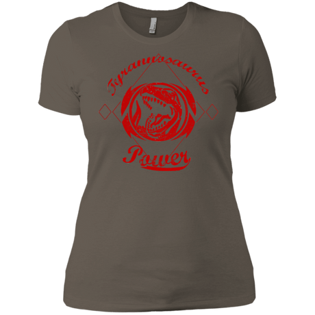 T-Shirts Warm Grey / X-Small Tyrannosaurus Women's Premium T-Shirt