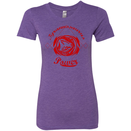 T-Shirts Purple Rush / Small Tyrannosaurus Women's Triblend T-Shirt