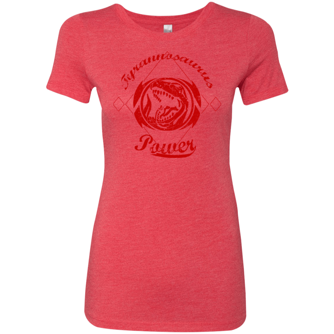 T-Shirts Vintage Red / Small Tyrannosaurus Women's Triblend T-Shirt