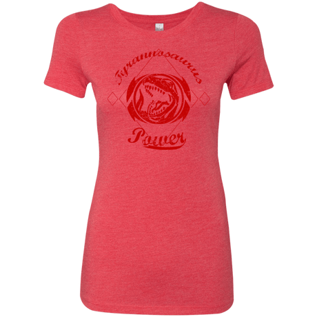 T-Shirts Vintage Red / Small Tyrannosaurus Women's Triblend T-Shirt