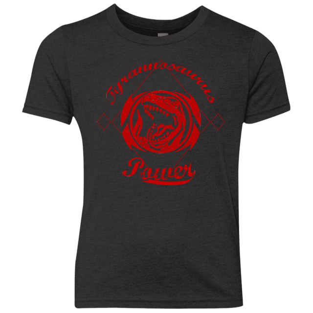 T-Shirts Vintage Black / YXS Tyrannosaurus Youth Triblend T-Shirt