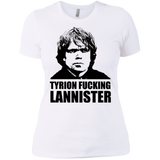 T-Shirts White / X-Small Tyrion fucking Lannister Women's Premium T-Shirt