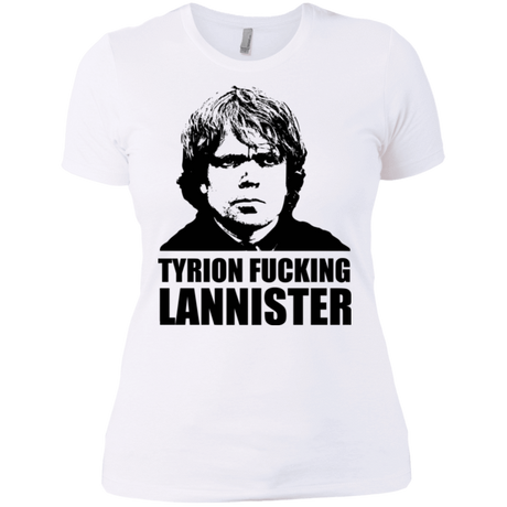 T-Shirts White / X-Small Tyrion fucking Lannister Women's Premium T-Shirt