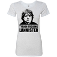 T-Shirts Heather White / Small Tyrion fucking Lannister Women's Triblend T-Shirt