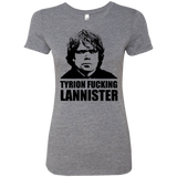 T-Shirts Premium Heather / Small Tyrion fucking Lannister Women's Triblend T-Shirt