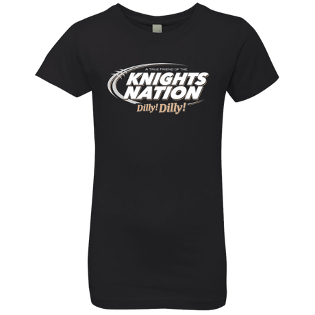 T-Shirts Black / YXS UCF Dilly Dilly Girls Premium T-Shirt