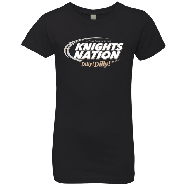 T-Shirts Black / YXS UCF Dilly Dilly Girls Premium T-Shirt