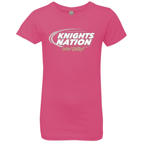 T-Shirts Hot Pink / YXS UCF Dilly Dilly Girls Premium T-Shirt