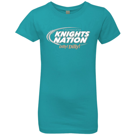 T-Shirts Tahiti Blue / YXS UCF Dilly Dilly Girls Premium T-Shirt
