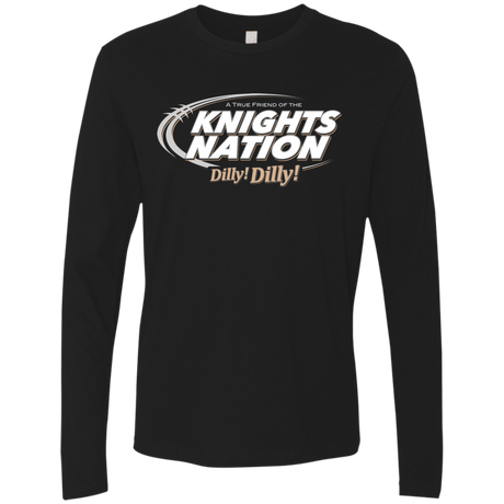 T-Shirts Black / Small UCF Dilly Dilly Men's Premium Long Sleeve